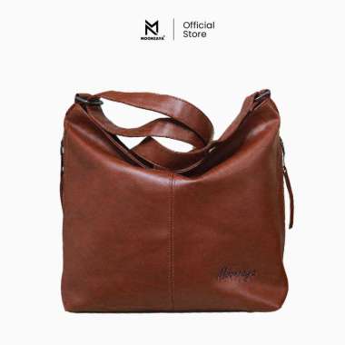 MOONZAYA - Laras Bag Moonzaya Tas Hobo Laras Tas Hobo Wanita Tote Bag Wanita Waterproof COFFEE