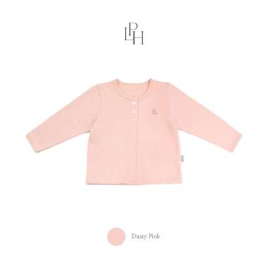 Little Palmerhaus Girl Cardigan Anak Perempuan 2 tahun Dusty Pink
