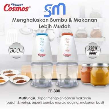 Food Processor Cosmos FP-300 Chopper 300 ml FP300 penggiling daging