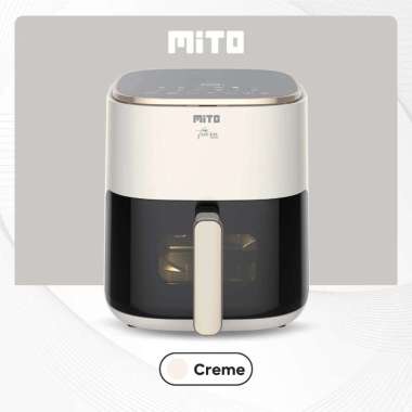 Mitochiba Air Fryer Tiara Series AF11 Digital 5L Low Watt Creme