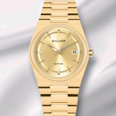 Balmer B-2719M gold jam tangan cewek original