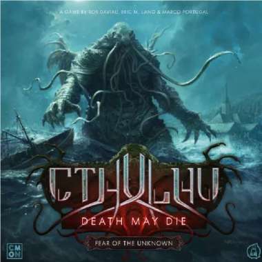 Cthulhu Death May Die Fear of the Unknown Board Game