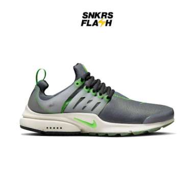 Sepatu Sneakers Pria NIKE AIR PRESTO SMOKE GREY SCREAM GREEN - FJ2685001 42.5