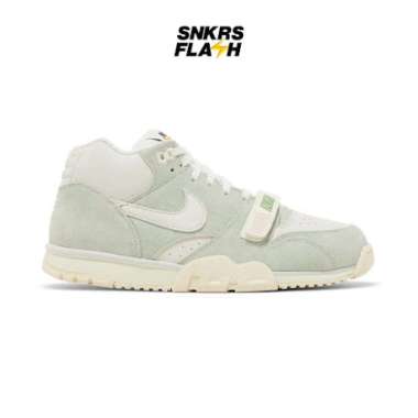 Sepatu Sneakers Pria NIKE AIR PRESTO SMOKE GREY SCREAM GREEN - FJ2685001 40