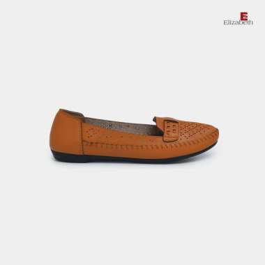 Elizabeth Shoes - Sepatu Wanita | Flat Laser Cut 0491-0117 37 Camel