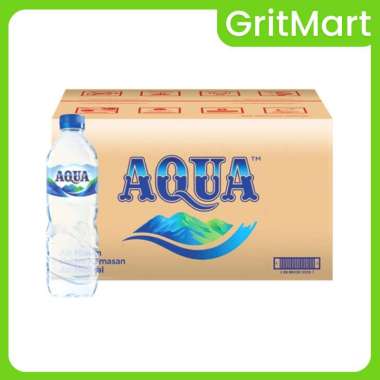 AIr Mineral Aqua 600 ml 1 Kardus Isi 24