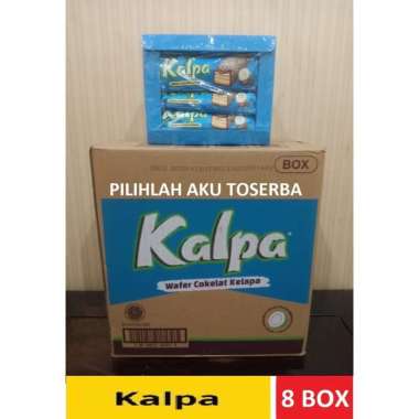 Kalpa Wafer Coklat Kelapa - ( HARGA 1 DUS )