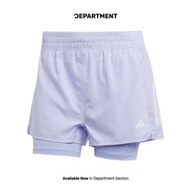 Celana Lari Wanita ADIDAS OWN THE RUN CLIMACOOL 2-IN-1 JM7642 ORIGINAL XS