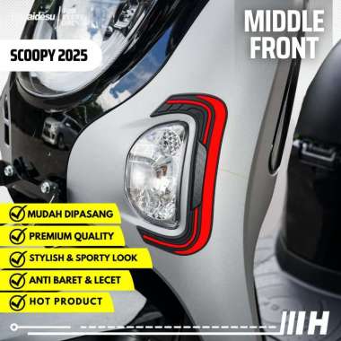 Hayaidesu Scoopy 2025 Body Protector MIDDLE FRONT Cover KUNING