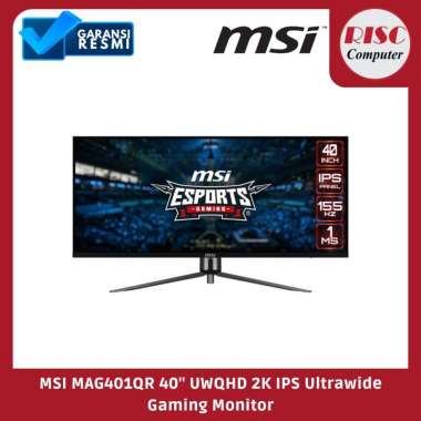 MSI MAG401QR 40" inch UWQHD 2K IPS Ultrawide Gaming Monitor LED