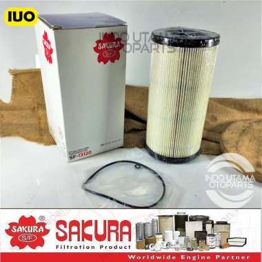 Filter Solar Bawah HINO Lohan 500 EURO 4 Saringan Solar SAKURA SF-13120 23304-JAF40