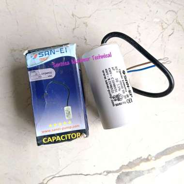50 UF Kapasitor Capasitor Capacitor Kondensor Bulat Kabel Pompa Air 50UF 450V