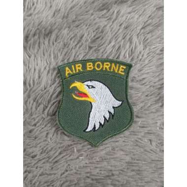 Patch Bordir Army, patch air borne, logo bordir army AirBorne Army