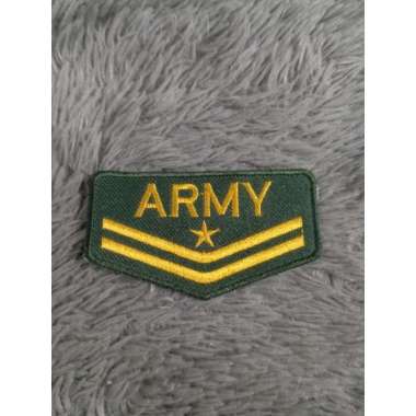 Patch Bordir Army, patch air borne, logo bordir army ARMY SEGI 5