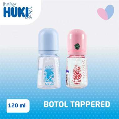 Botol Susu Huki Standard Tapered - Botol Susu Bayi 120 ml