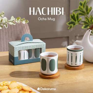 Dekoruma HACHIBI Ocha Mug / Gelas Ocha Set of 2