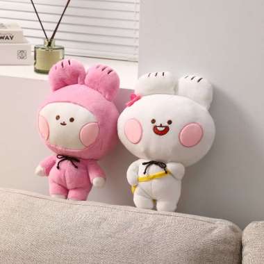 MINISO Boneka Anak Ratora Series Plush Doll Cute Plush Toy Cute Gift Lying Plush Toy