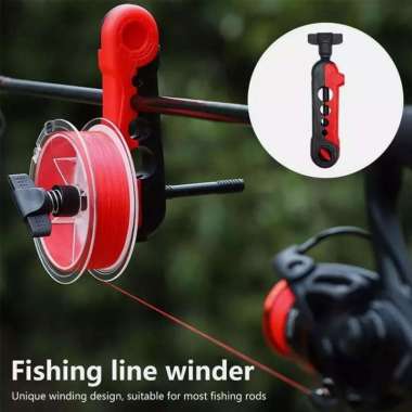 Mesin Penggulung Senar Reel Pancing Portable Alat Bantu Gulungan Ulang Pengisi Tali Fishing Line Spo