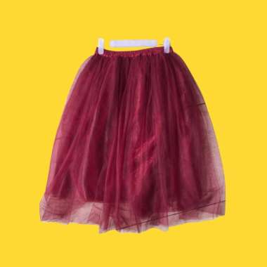 Markonah Rok tutu Midi HItam