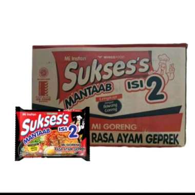 mie sukses isi 2 rasa ayam geprek karton