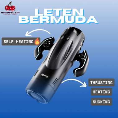 Leten Bermuda Storm - Automatic Thrusting berputar Hisap sexy toys pria