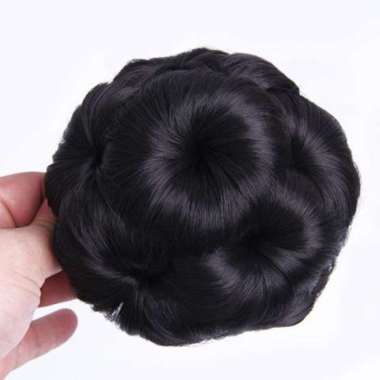 SANGGUL RAMBUT CEPOL / SANGGUL MODERN / KOREAN FUN BUN / ORI IMPORT - BLACK