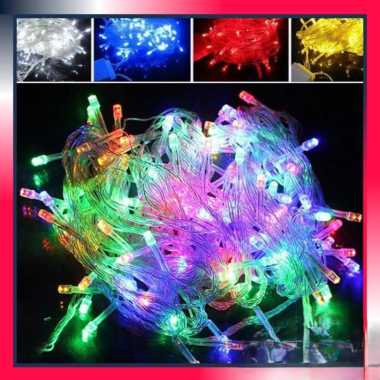 Lampu Natal Tumblr 50 LED / Lampu Hias / Lampu Hias Natal / Lampu Tumblr ( Ready Varian 50 led Rainb
