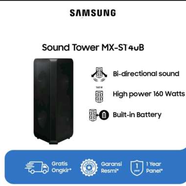 Samsung Sound Tower MX-ST40B Speaker Portable ST40B