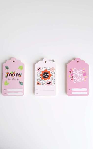 (HT-MOTHERS02) tag hari ibu mothers day untuk mama (ADA LOBANG)