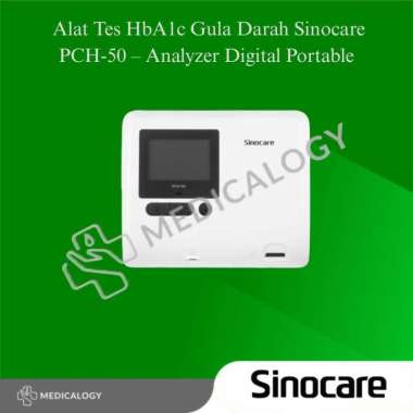 Alat Tes HbA1c Gula Darah Sinocare PCH-50 – Analyzer Digital Portable