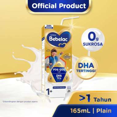 [BARU] Bebelac Susu Formula Cair Rasa Plain 165ml