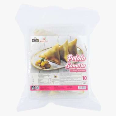 MY CHEF POTATO SAMOSA FROZEN 250GR ISI 10PCS SAMUSA KENTANG BEKU