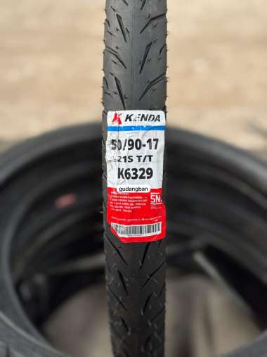 ( K6329 - TUBETYPE ) KENDA 50 90 17 BAN CACING SOFT COMPOUND ORIGINAL