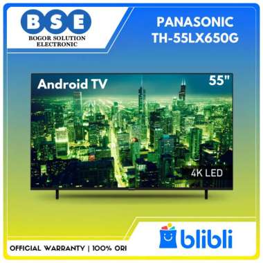 TV Android Panasonic 55 Inch TH-55LX650G 4K Android TV 55 Digital TV