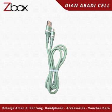Kabel Data Zbox Weave ZX-03 Micro Green