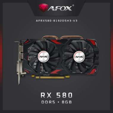 Afox VGA AMD Radeon RX580 RX 580 8GB GDDR5