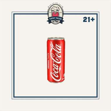 coca cola can 250 ml / mixer cola kaleng