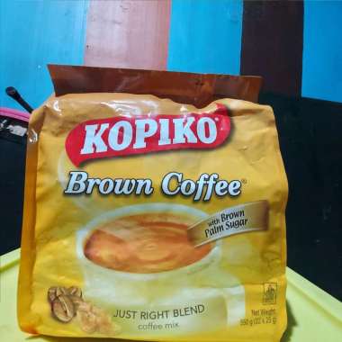 Kopiko Brown Coffee (22x25gr) Kopiko Brown Coffee with Brown Palm Sugar