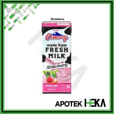 Cimory Fresh Milk Susu UHT 250 ml - Susu Segar Strawberry