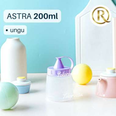Botol Kecap Astra 200ml Plastik Viola Ungu