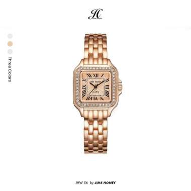 Jims Honey JHW 56 Jam Tangan Dial Analog Kecil Wanita Cewek Elegan Jimshoney JH Free Exclusive Box L