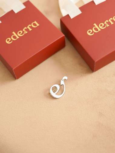 Ederra Brooch / Brooch Hijab / Bros Wanita Silver