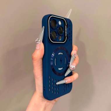 Case MagSafe Black Edition Ring Stand + Packing - Softcase/ Case Hp For Type iPone 11 12 13 14 15 16