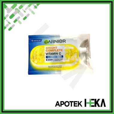 Garnier Skin Naturals Light Complete / Sakura White Whitening Serum Cream Kemasan Sachet 7 ml Night