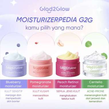 GLAD2GLOW Moisturizer 30g Brightening Moisturizer