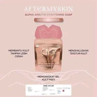 Aftermyskin Alpha Arbutin Brightening Soap Aftermyskin
