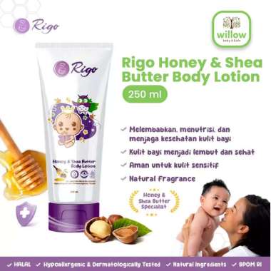 Lotion Anak - Rigo Honey & Shea Butter Body Lotion 250Ml