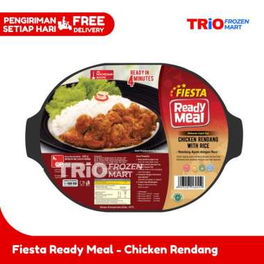 FIESTA Ready Meal Chicken Rendang with Rice Rendang Ayam dengan Nasi