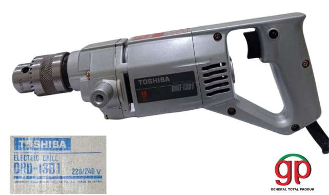 MESIN BOR 13MM DRD-13B1 ELECTRIC DRILL DRD 13B1 TOSHIBA MADE IN JAPAN