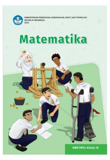 Buku KURMER SMP Kelas 9 – Matematika Non Lisensi – Kurikulum Merdeka Kurikulum Penggerak